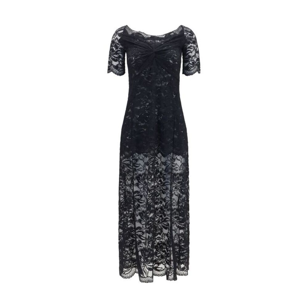 Rabanne Black Polyamide Cocktail Women's Dress